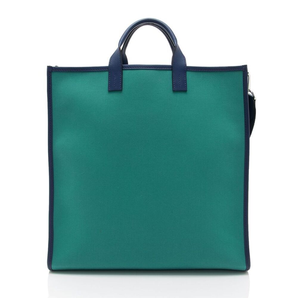 Hermes Toile Swift Record Tote - Picture 3 of 11